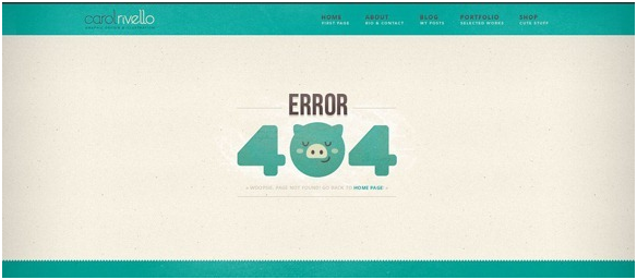 獨(dú)特的404頁(yè)面設(shè)計(jì)