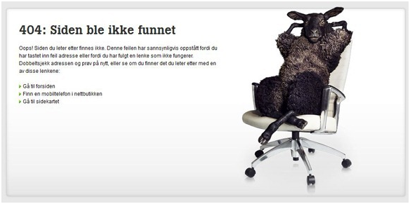 獨(dú)特的404頁(yè)面設(shè)計(jì)