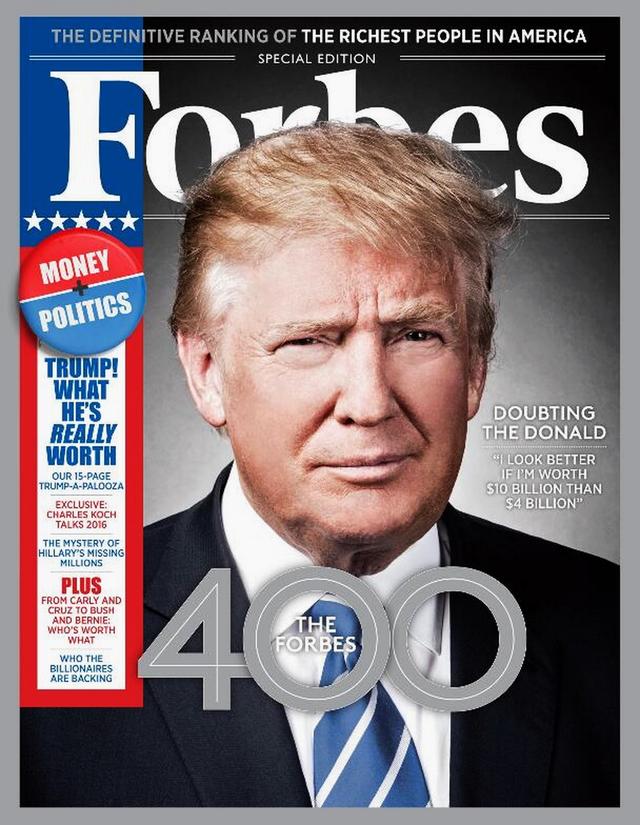 當總統損失50億 特朗普果真是有錢任性愛自賣自夸